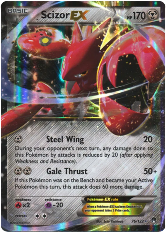 Scizor EX - BREAKPoint #76