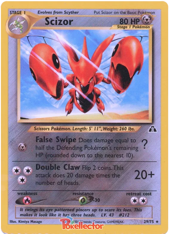 Scizor - Neo Discovery #29