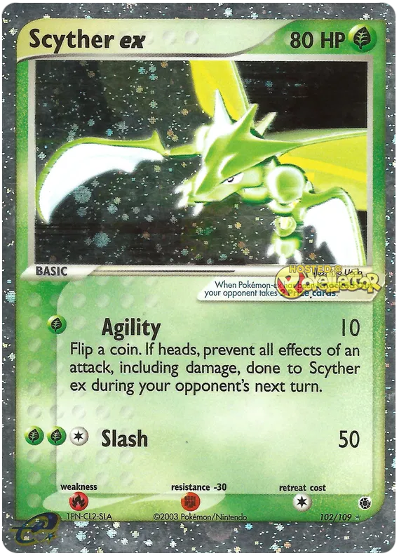 Scyther EX - EX Ruby & Sapphire #102