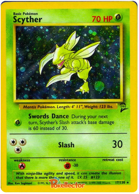 Scyther - Base Set 2 #17