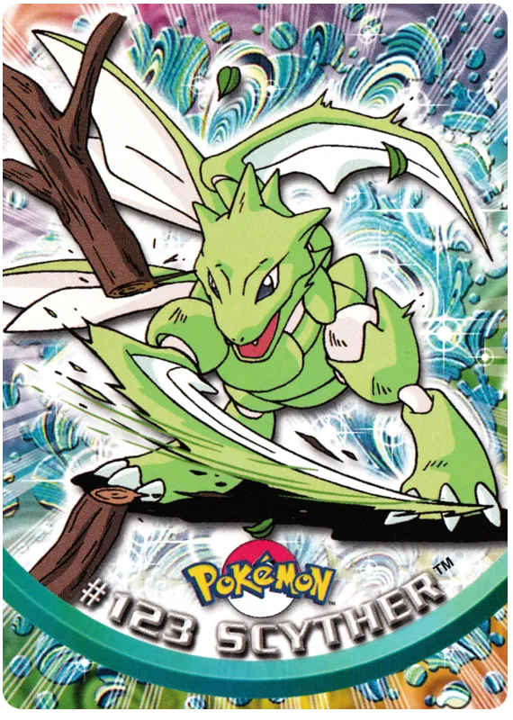 Scyther - Topps Series 3 #123