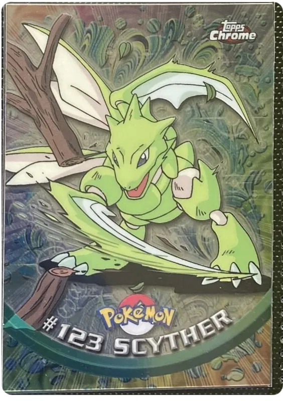 Scyther - Topps Series 2 #123