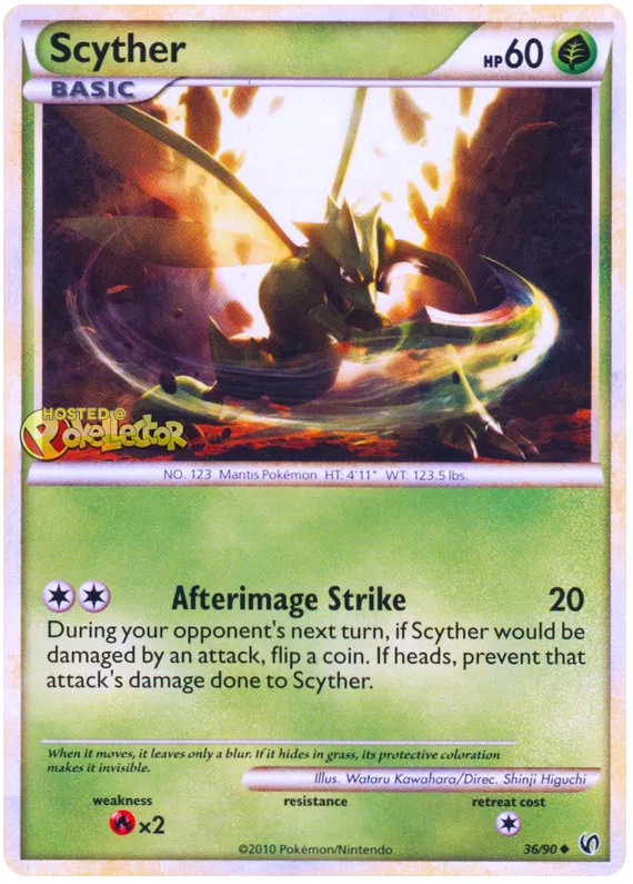 Scyther - HS Undaunted #36