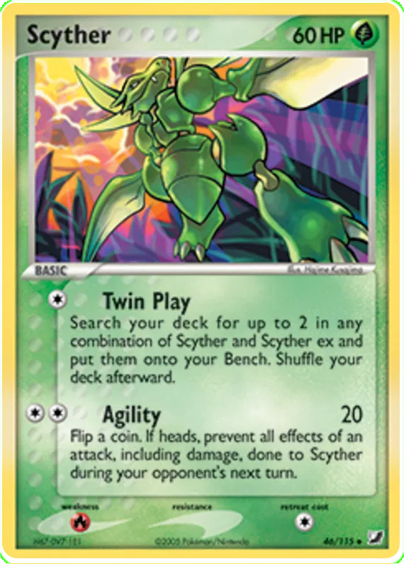 Scyther - EX Unseen Forces #46