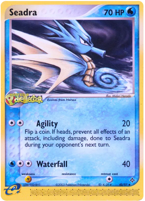 Seadra - EX Dragon #40