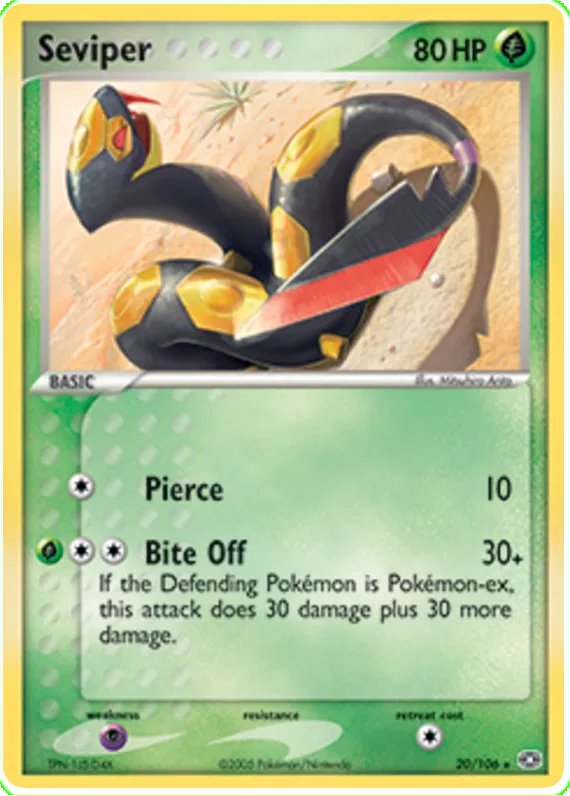 Seviper - EX Emerald #20