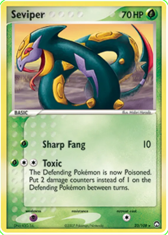 Seviper - EX Power Keepers #23