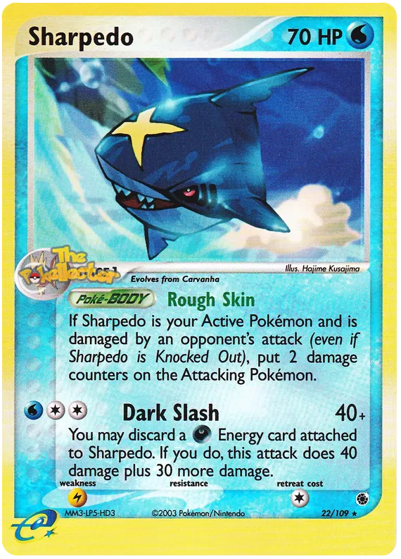 Sharpedo - EX Ruby & Sapphire #22