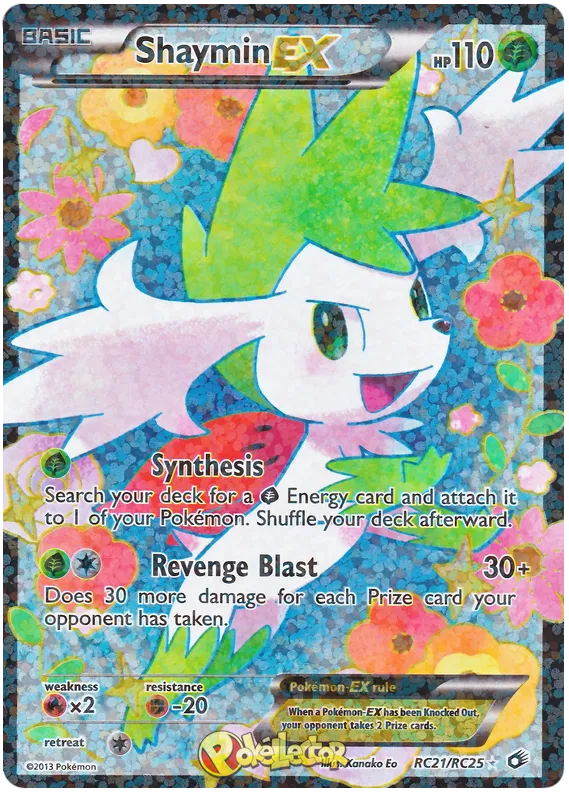 Shaymin EX - Radiant Collection #21