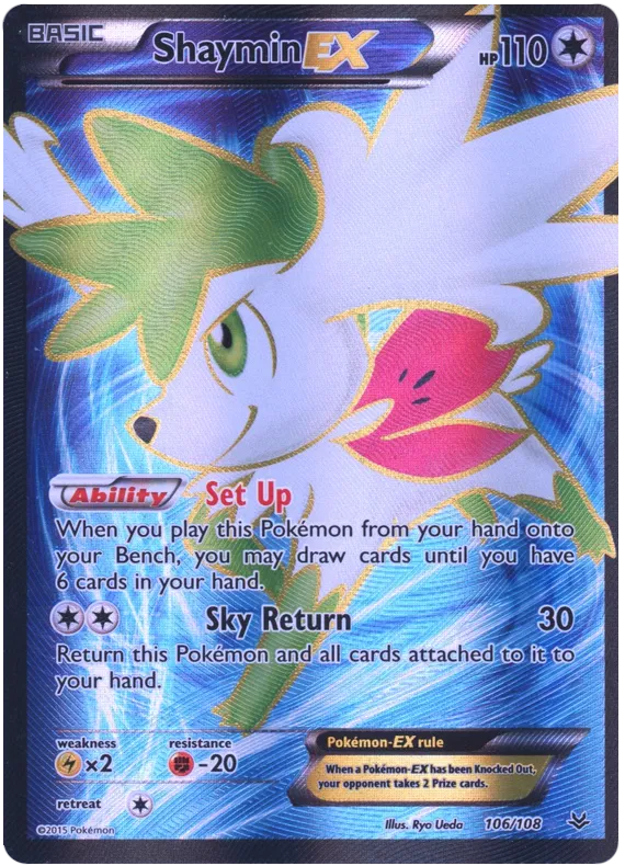 Shaymin EX - Roaring Skies #106