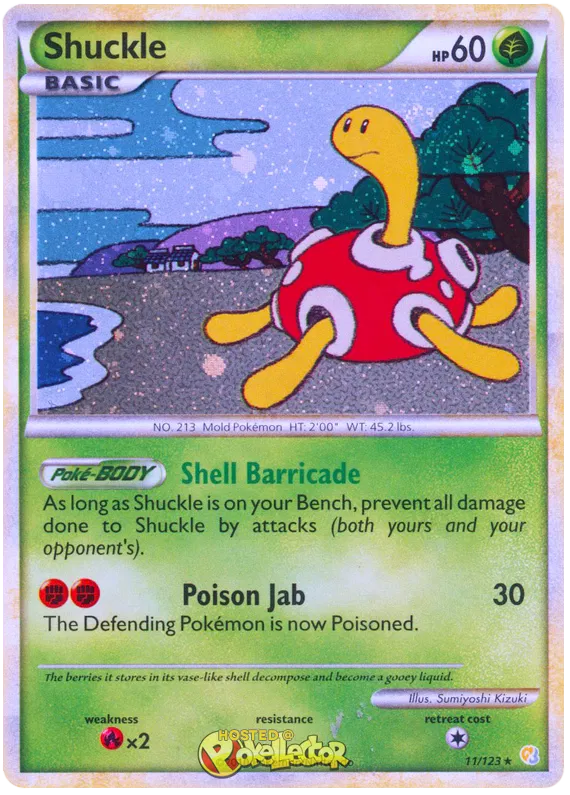 Shuckle - HeartGold SoulSilver #11