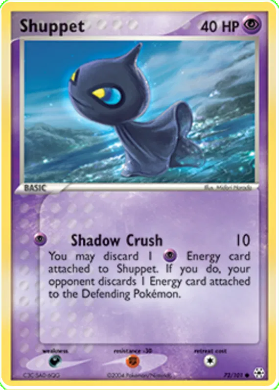 Shuppet - EX Hidden Legends #72