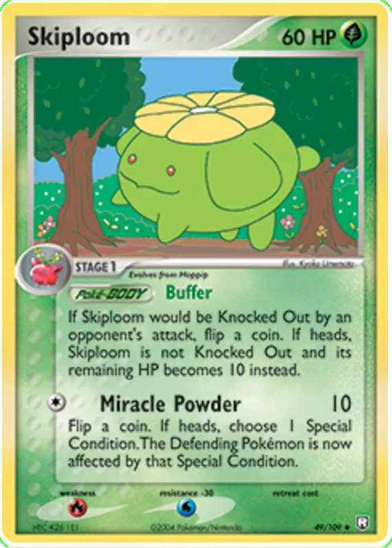 Skiploom - EX Team Rocket Returns #49