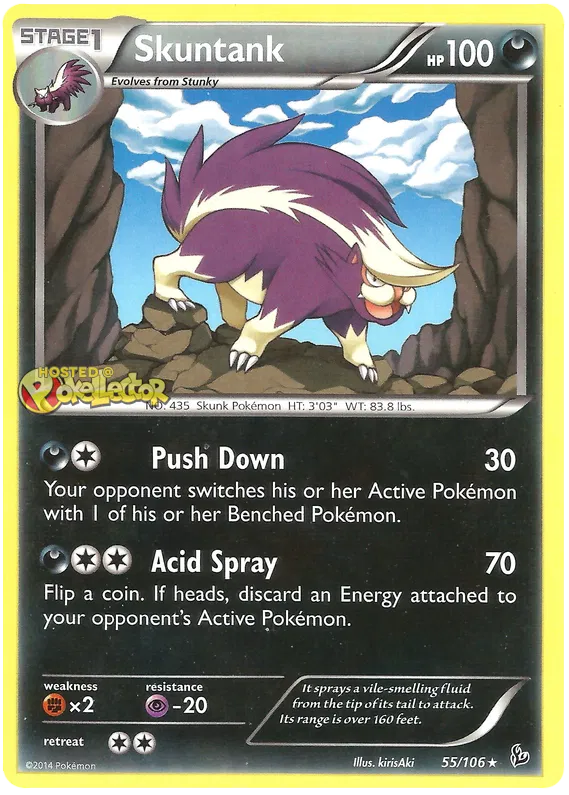 Skuntank - XY Flashfire #55