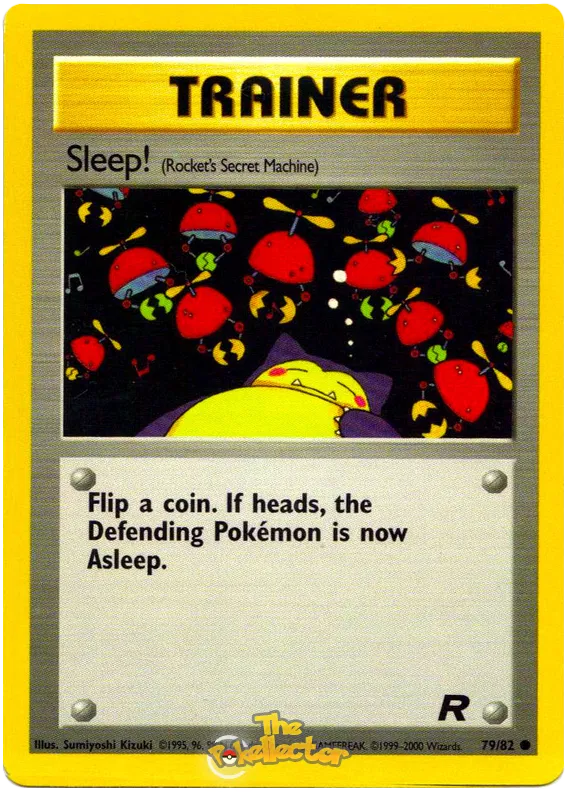 Sleep! - Team Rocket #79