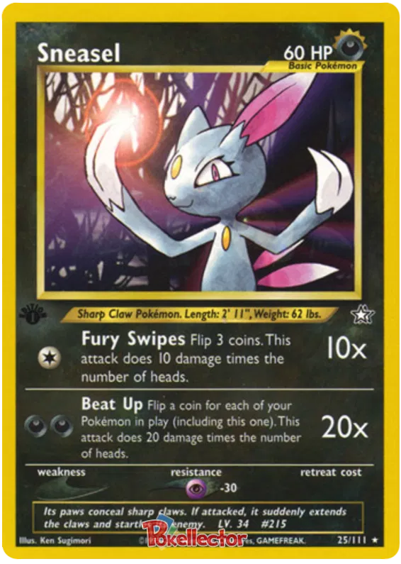 Sneasel - Neo Genesis #25