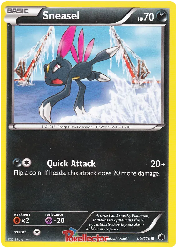 Sneasel - Plasma Freeze #65