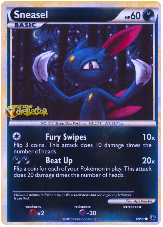 Sneasel - HS Undaunted #68