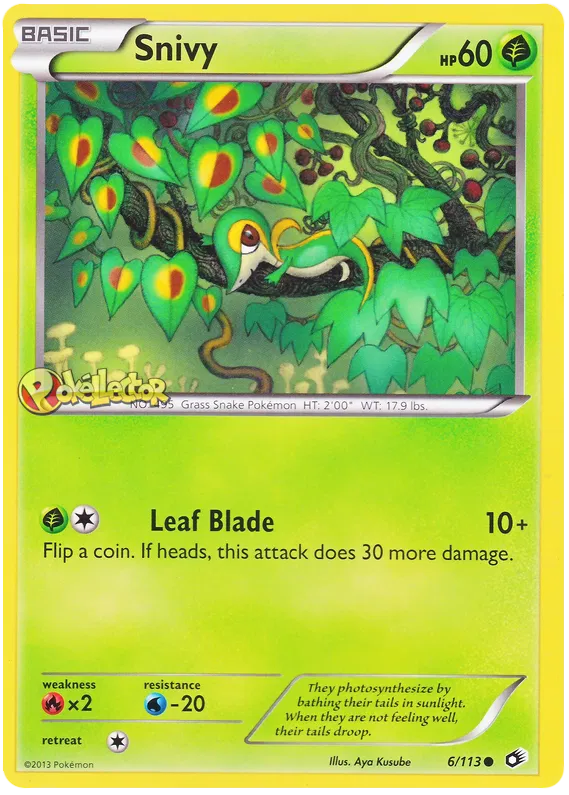 Snivy - Legendary Treasures #6