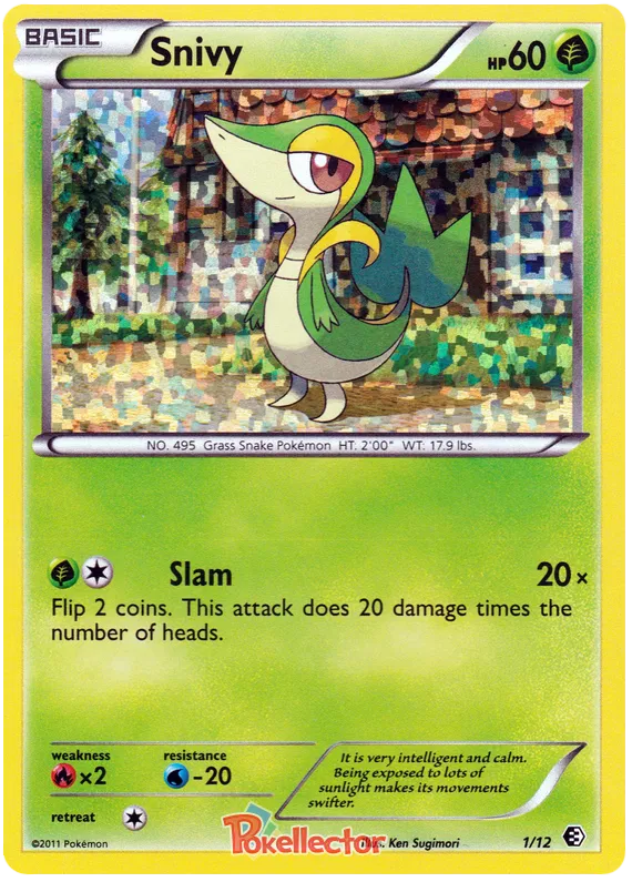 Snivy - McDonald's Collection (2011) #1