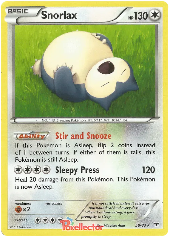 Snorlax - Generations #58