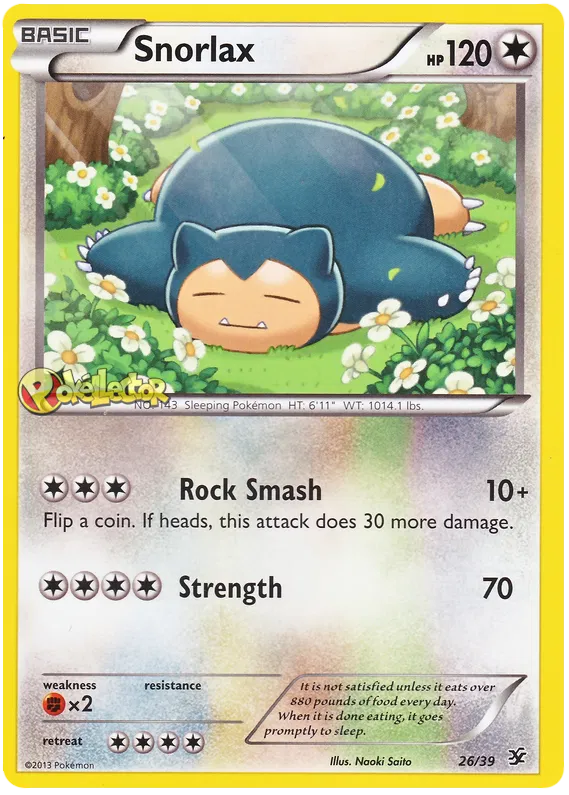 Snorlax - Kalos Starter Set #26