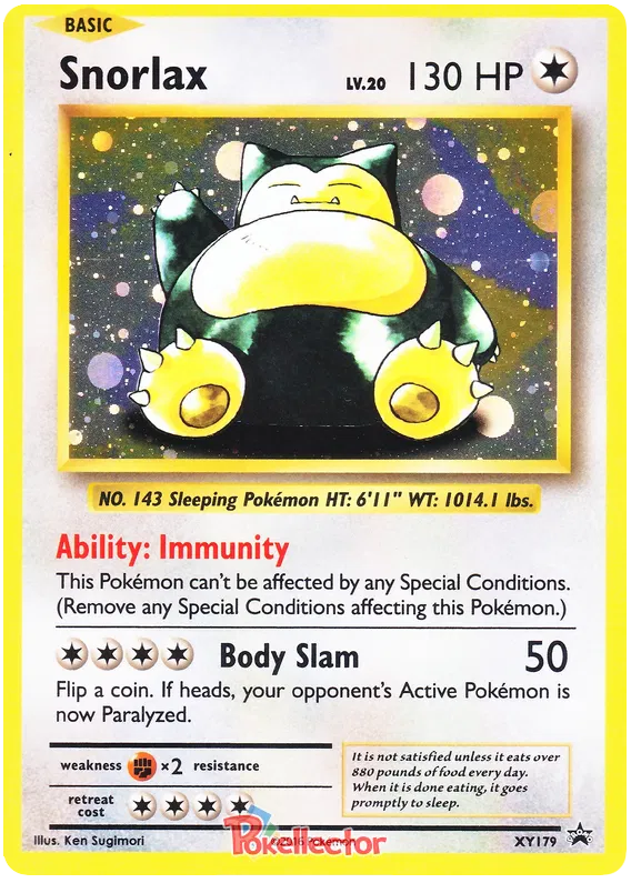 Snorlax - XY Promos #179