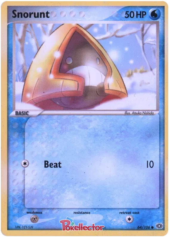 Snorunt - EX Emerald #64