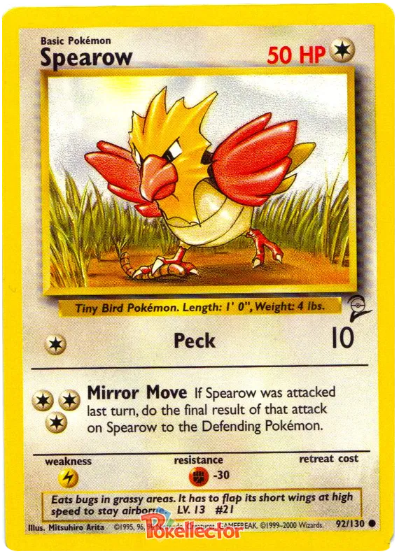 Spearow - Base Set 2 #92