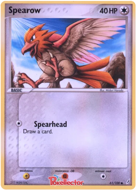 Spearow - EX Crystal Guardians #61