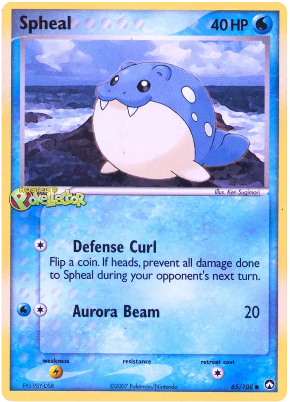 Spheal - EX Power Keepers #65