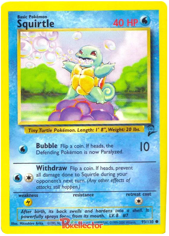 Squirtle - Base Set 2 #93