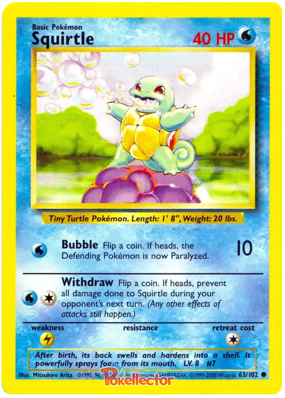 Squirtle - Base Set #63