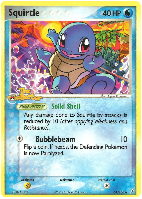 Squirtle - EX Crystal Guardians #64