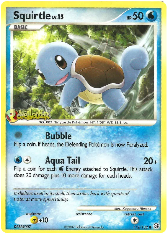 Squirtle - Secret Wonders #112