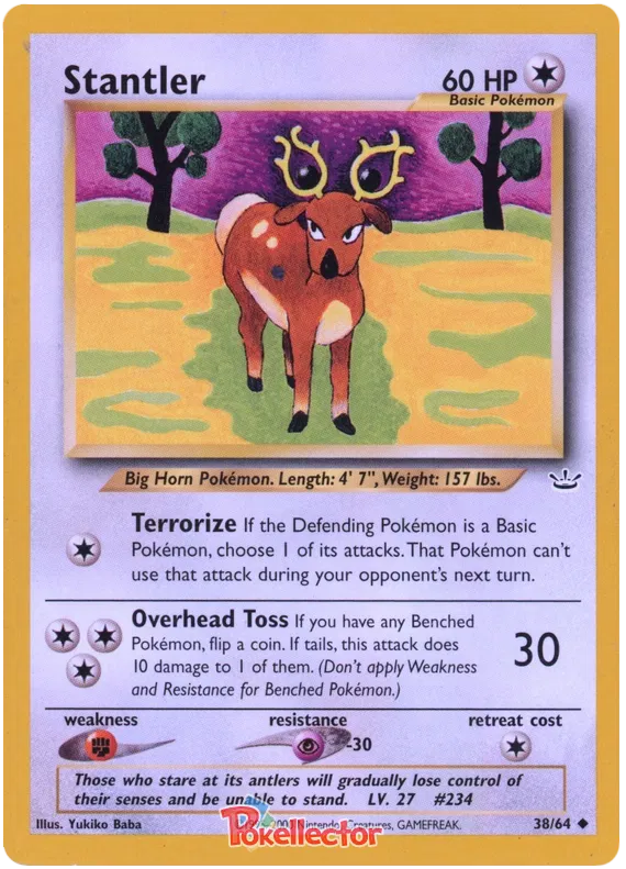 Stantler - Neo Revelation #38