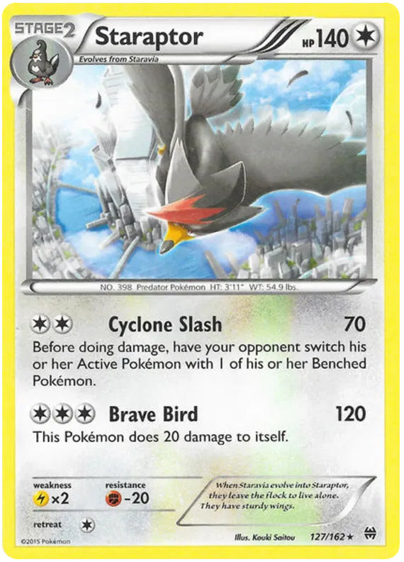 Staraptor - XY BREAKthrough #127