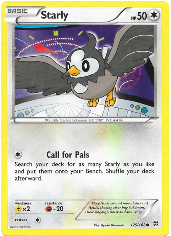 Starly - XY BREAKthrough #125