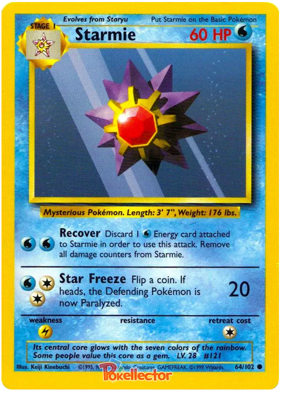 Starmie - Base Set #64