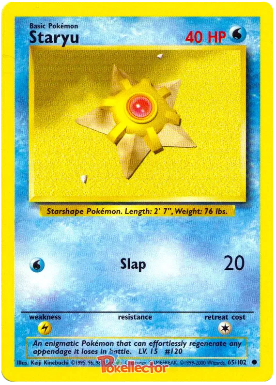 Staryu - Base Set #65