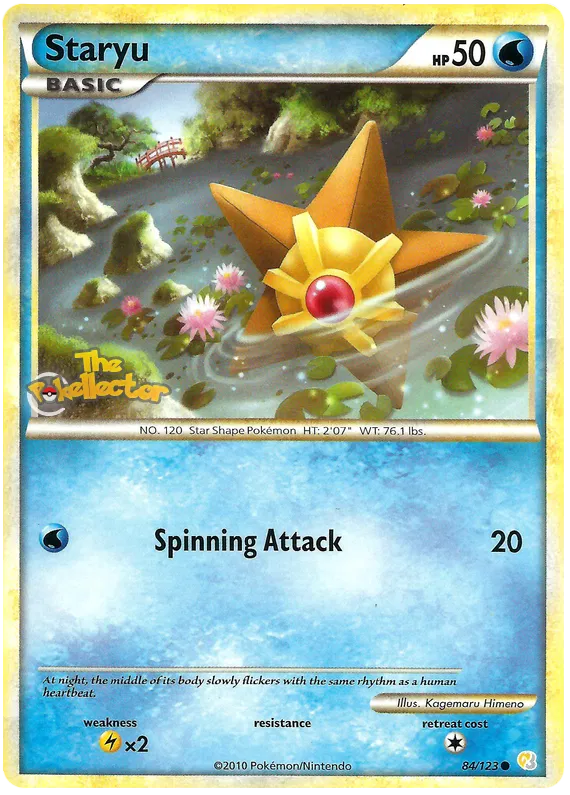 Staryu - HeartGold SoulSilver #84