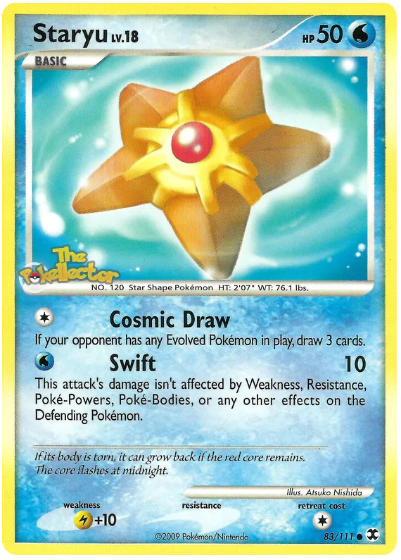 Staryu - Platinum - Rising Rivals #83