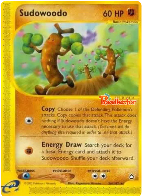 Sudowoodo - Aquapolis #36