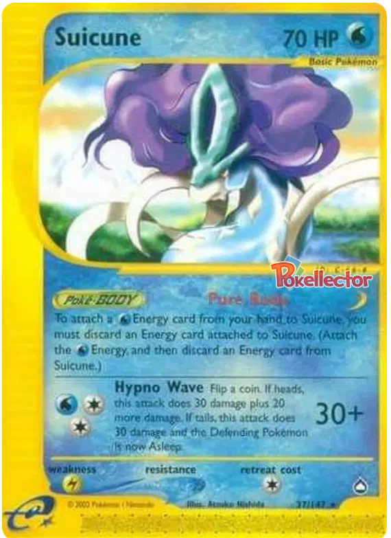 Suicune - Aquapolis #37