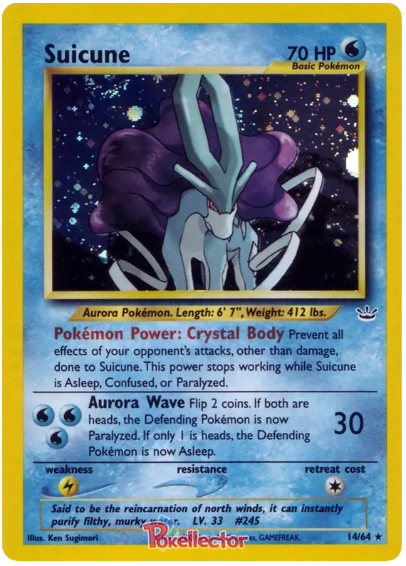 Suicune - Neo Revelation #14