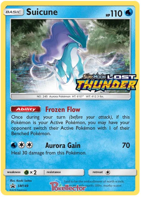 Suicune - Sun & Moon Promos #149