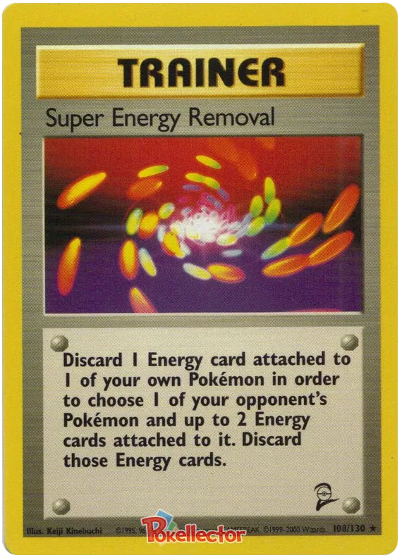 Super Energy Removal - Base Set 2 #108