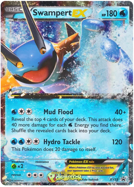 Swampert EX - XY Promos #55