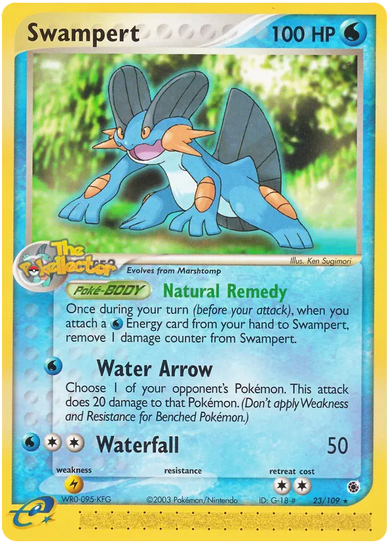 Swampert - EX Ruby & Sapphire #23