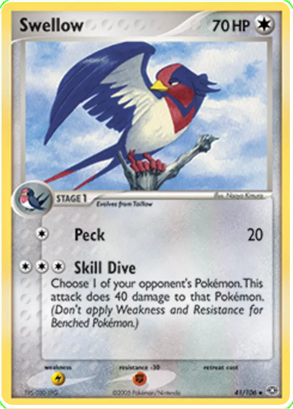 Swellow - EX Emerald #41